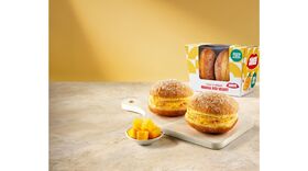 Bolas de Berlim Manga Red Velvet com 30% menos açúcar