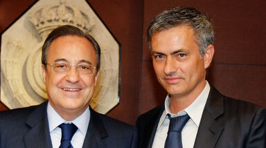 Constrangedor? Florentino Perez tem de pedir que batam palmas a Mourinho