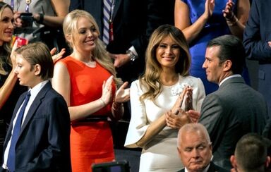Tiffany e Melania Trump