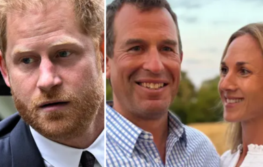 Harry, Peter Phillips, Harriet Sperling