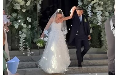 As imagens da felicidade! Pedro Gonçalves do Sporting casou na Igreja com Bruna Rafaela