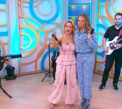 'Hoje sei': o tema musical que juntou Luciana Abreu e Micaela no 'Olá Bom Dia'