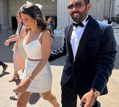 Finalmente as fotos! O casamento em Las Vegas do filho de António Costa e Mariana Pereira Saraiva