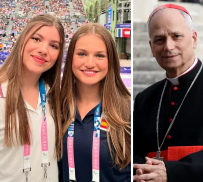 Novo passo nos seus papéis institucionais: princesa Leonor e infanta Sofia vão receber Papa Leão XIV