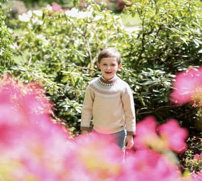 Sabe quem é este menino? Chama-se Charles, tem 6 anos e é o mais novo príncipe herdeiro do mundo