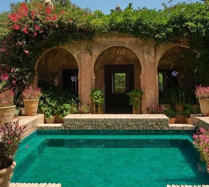 A antiga casa de Yves Saint Laurent em Tânger foi remodelada e é agora um hotel boutique