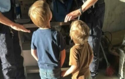 Crianças Francesas encontradas abandonadas junto da Comporta