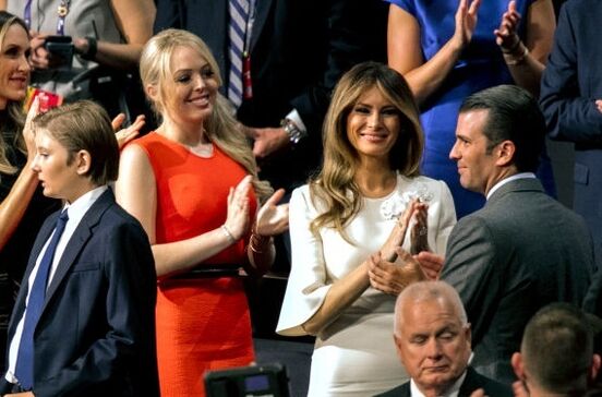 Tiffany e Melania Trump