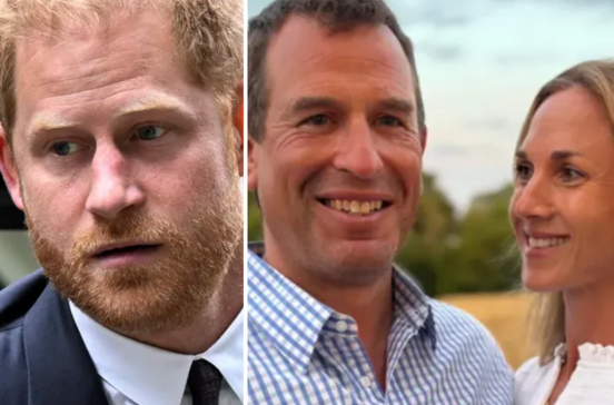 Harry, Peter Phillips, Harriet Sperling