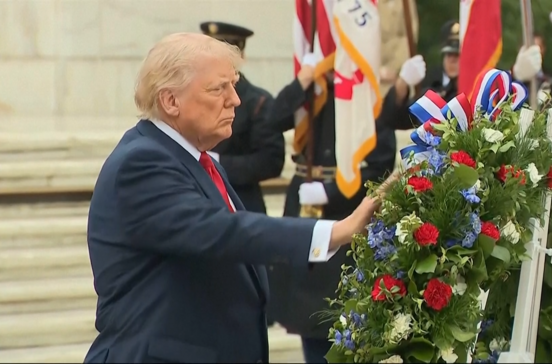 Donald Trump assinala 'Memorial Day' com homenagem a soldados norte-americanos