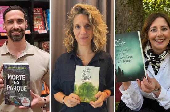 Feira do Livro de Lisboa destaca lançamentos de Seruya, Sobral e Medeiros