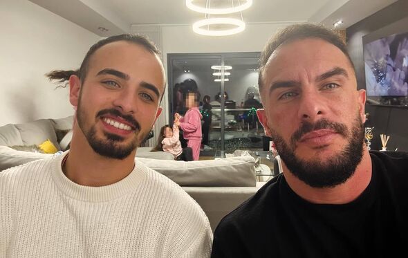 Mário Vaz Maia com o irmão mais velho Nininho Vaz Maia