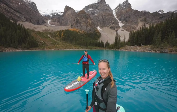 Moraine Lake e Banff, Canadá