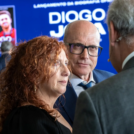 Joaquim e Isabel, os pais de Diogo Jota e André Silva