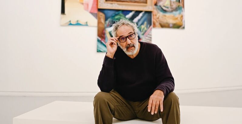 O Manuel João Vieira que nem todos conhecem. Eterno candidato à Presidência inaugura exposição de arte no MAAT