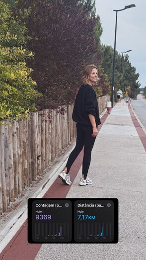 Cristina Ferreira faz mais de 9 mil passos e percorre 7km num refúgio