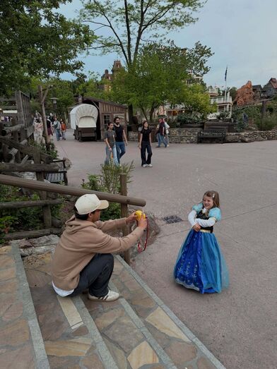 O marido de Matilde na Disney
