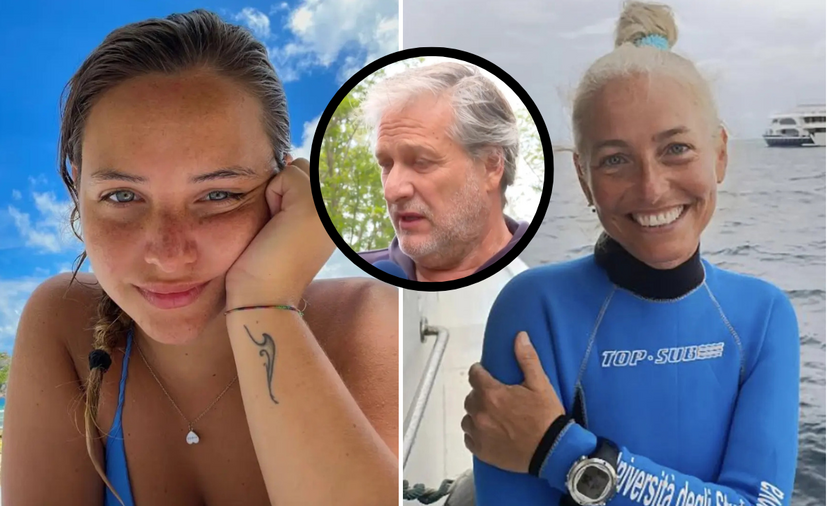 Carlo Sommacal procura respostas após tragédia nas Maldivas com filha e mergulhadora