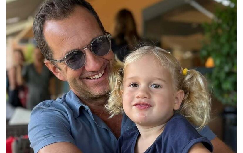 Frederico Varandas com a filha Petra