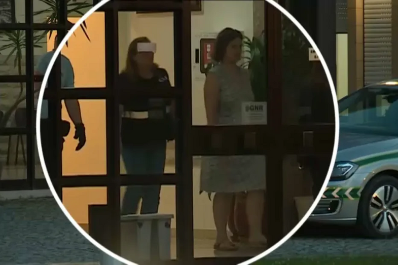 Marine Rousseau na esquadra em Fátima