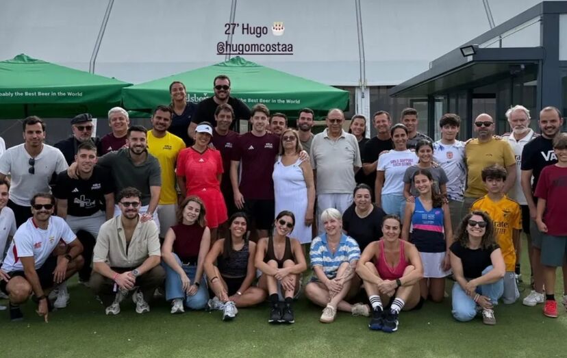Hugo Costa celebra o 27.º aniversário com um desafio de Padel