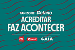 Gaia recebe a maior Fan Zone de futebol do Norte com entrada gratuita e mais de 60 jogos em direto