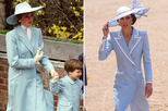 Homenagem à princesa Diana! A elegância simbólica de Kate Middleton no desfile Trooping the Colour