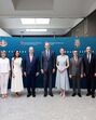 Rei Felipe VI e rainha Letizia recebem Alberto e Charlene do Mónaco em Madrid