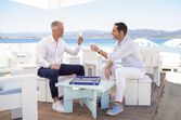 Ralf Schumacher e Étienne Bousquet-Cassagne casaram em Saint-Tropez