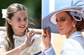 Charlotte e Kate Middleton