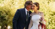 Ricardo Sá Pinto com a filha Leonor no dia do casamento