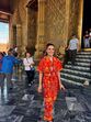 Ece İrtem numa recente viagem à Tailândia