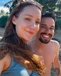 Lucas Borbas com a noiva atual, Diulia Loregian