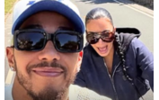Kim Kardashian assume relação com Lewis Hamilton no Instagram