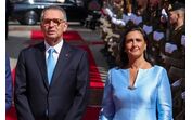 António José Seguro e Margarida Maldonado Freitas no Luxemburgo