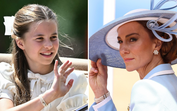 Charlotte e Kate Middleton
