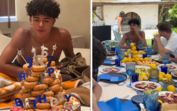 A festa de aniversário de Cristianinho