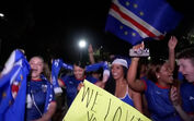 Adeptos de Cabo Verde festejam histórica qualificação para os 16 avos do Mundial