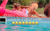 Quem sai aos seus... filho de Jessica Athayde e Diogo Amaral faz vídeo divertido a apanhar os pais desprevenidos 