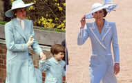 Kate Middleton usou look idêntico ao de Diana
