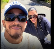 Kim Kardashian assume relação com Lewis Hamilton no Instagram