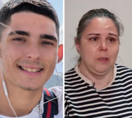 João Espada e a mãe, Sara Figueiredo