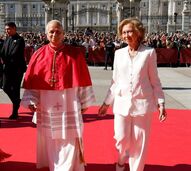 O Papa Leão XIV e Sofia
