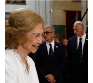 Rainha Sofia, Papa Leão XIV