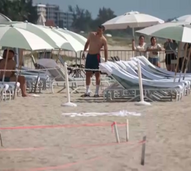 Jogadores da seleção voltam a ser ‘apanhados’ na praia a fazer exercícios de ativação  