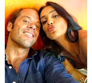 Luíza Abreu na corrida de João Moura Caetano, longe da família do namorado