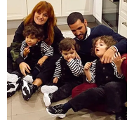 Carolina Deslandes, Diogo Clemente, filhos