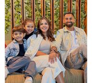 Lucas Trejo com a família