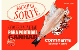 MITO OU NÃO, O BACALHAU QUE ESTÁ A DAR QUE FALAR ANTES DE PORTUGAL JOGAR É DO CONTINENTE 