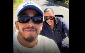 Kim Kardashian e Lewis Hamilton assumem relação no Instagram